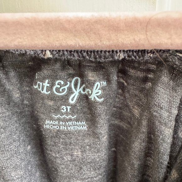 Cat & Jack 3T Gray & White Dot Girls Cami Sleeveless Romper - Picture 5 of 6